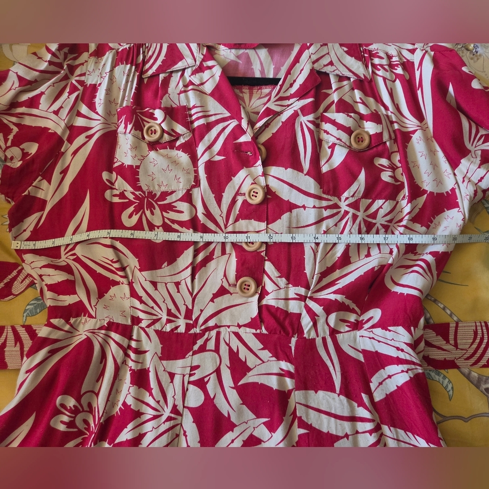 Trashy Diva Sweetie Cactus Rouge Dress Size 14 GUC - Picture 6 of 11